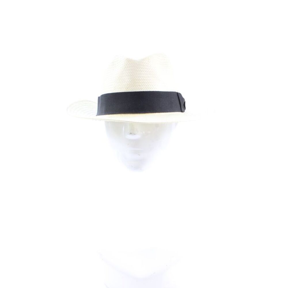Biltmore Unisex Adults Woven Fedora Hat Beige Size S/M
